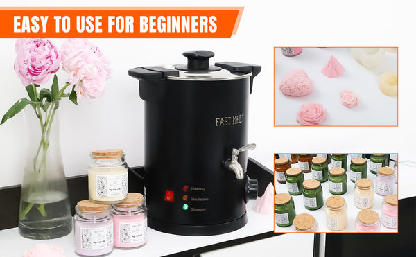 FAST MELT 10Lbs(5L) Wax Melter for Candle Making
