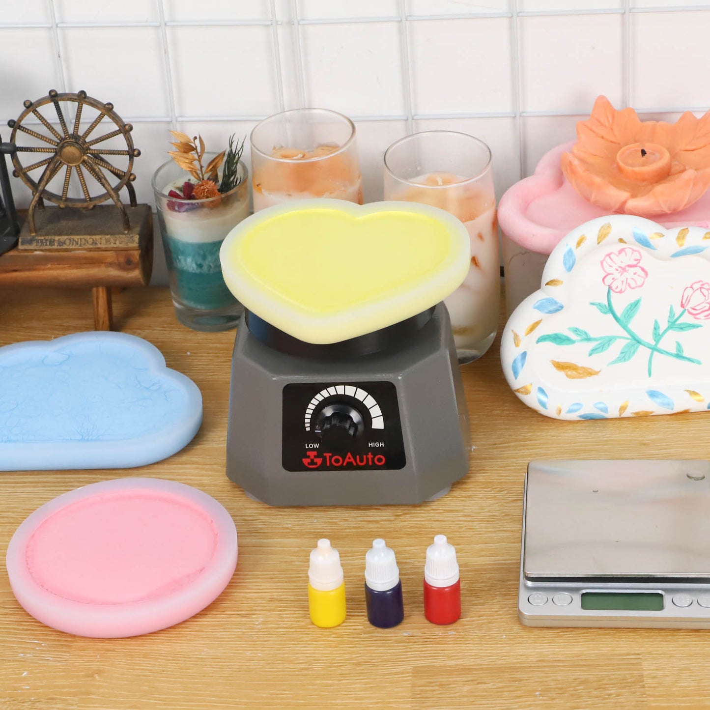 TOAUTO Casting Powder Starter Kit with Vibrator