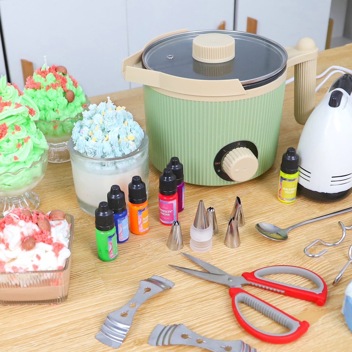 TOAUTO Candle Decorating Kit