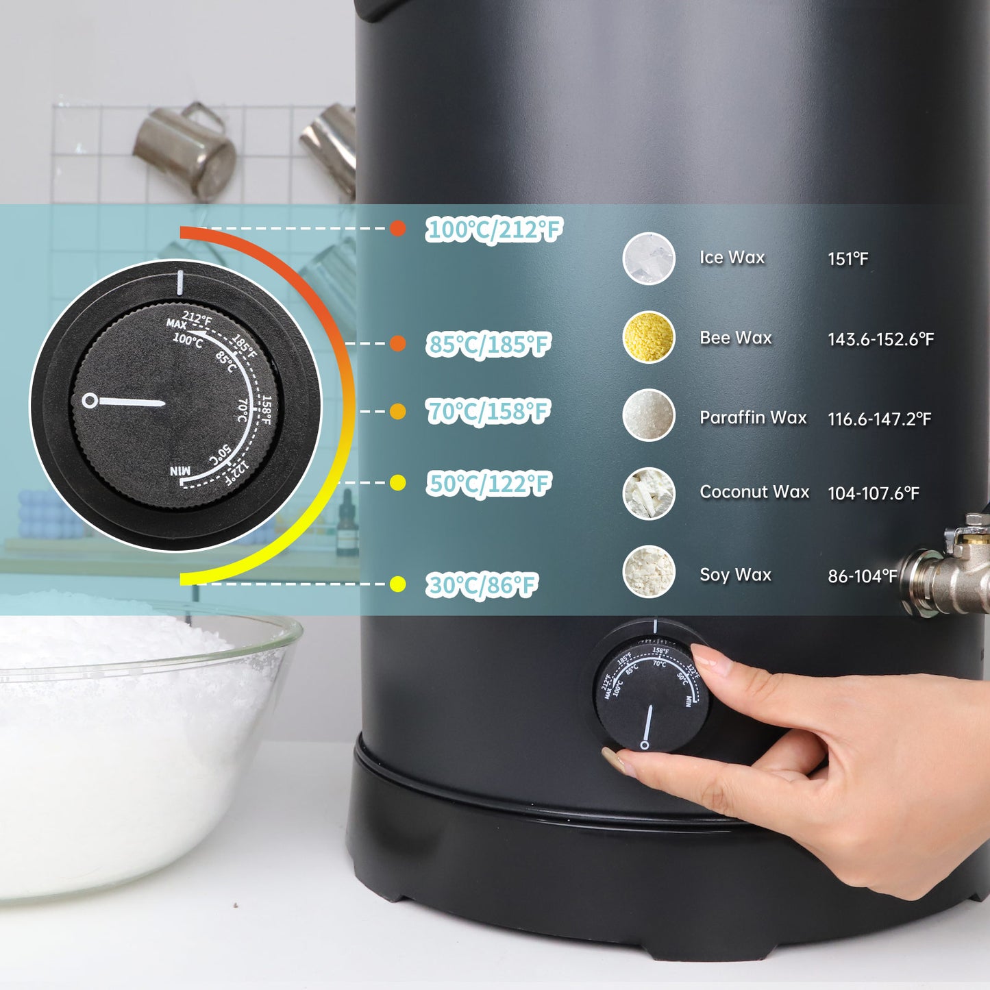 High Capacity Wax Melter