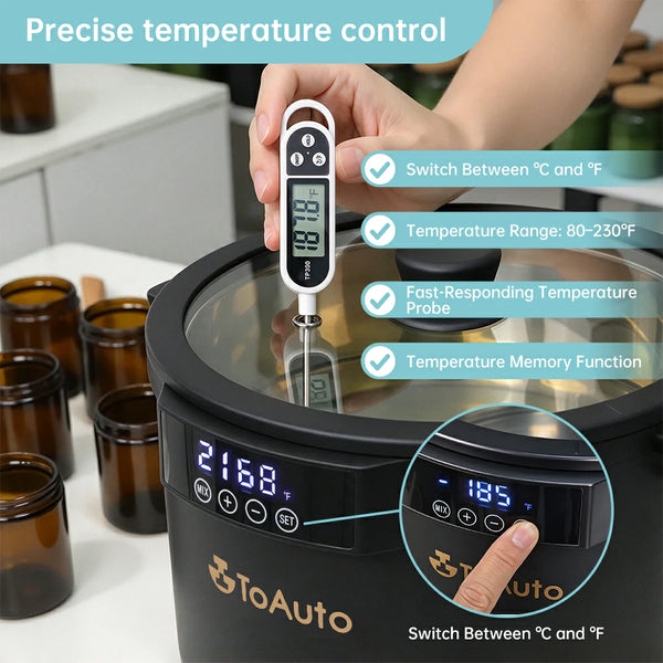 ToAuto 5L MIX Wax Melter for Candle Making