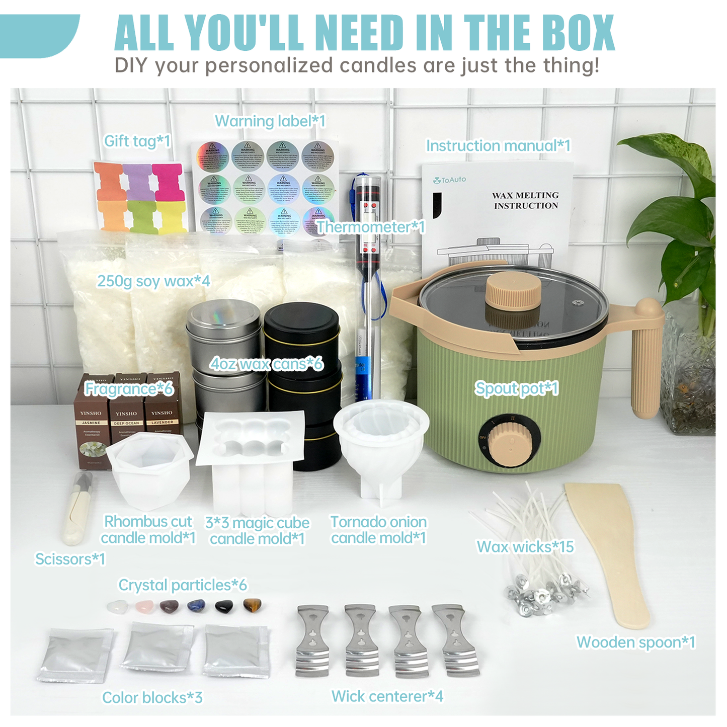 candle making kit below 100