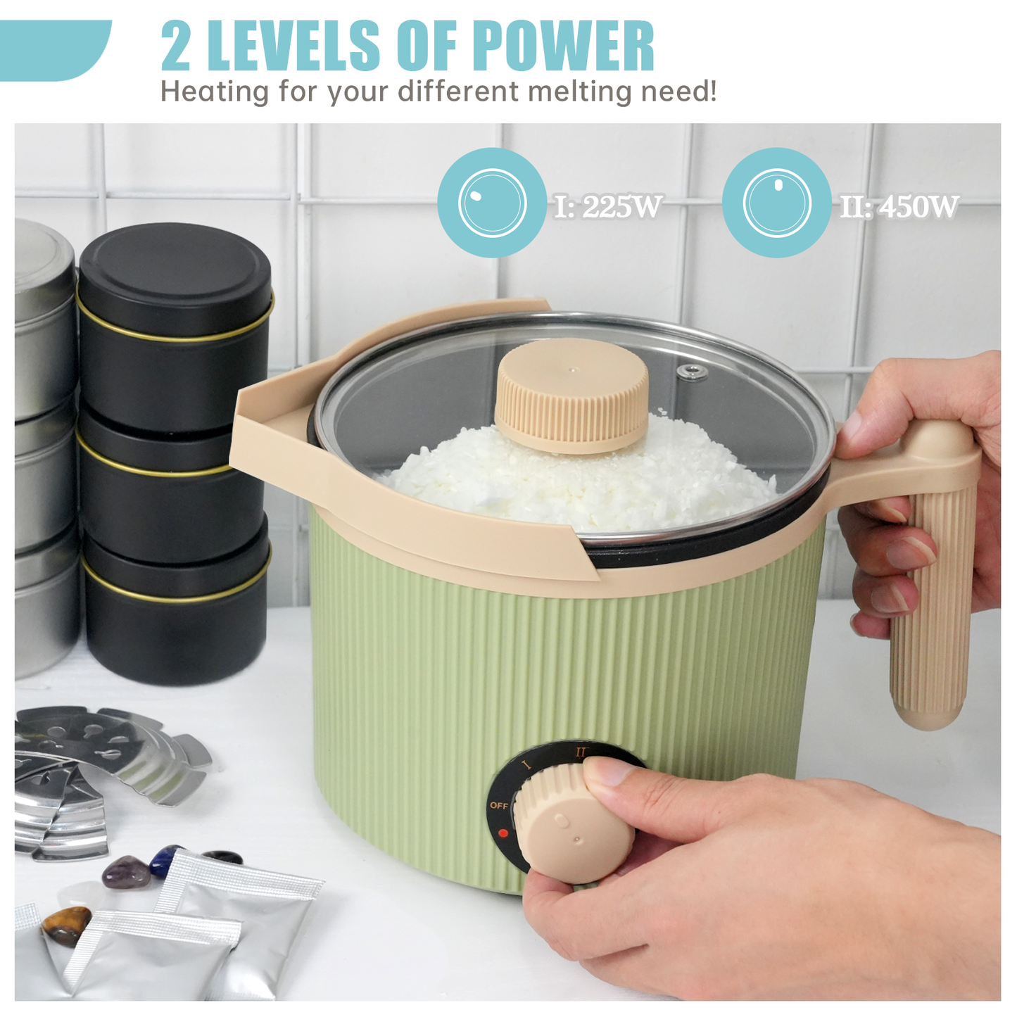 toauto wax melter candle