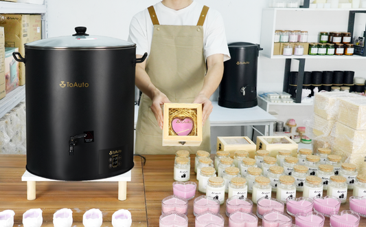 How Many Candles Can a 30L Wax Melter Make?