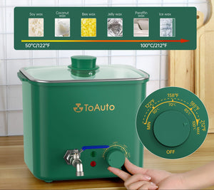 ToAuto 4L Wax Melter: The Ultimate Tool for Candle Making Hobbyists