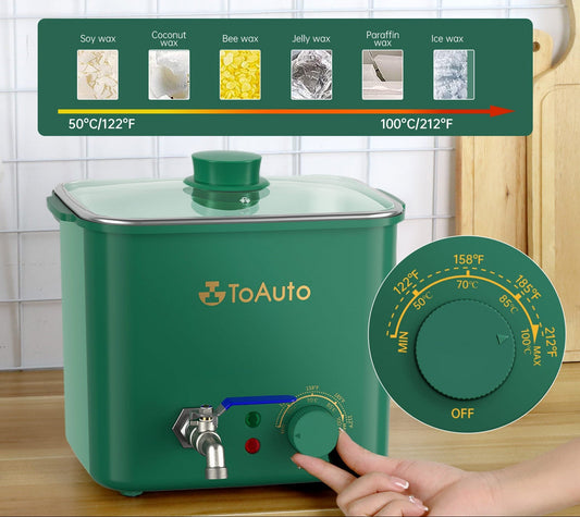 ToAuto 4L Wax Melter: Unmatched Ease and Speed for Candle Hobbyists