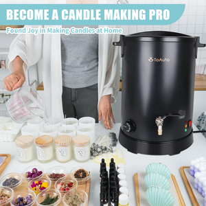 How to Make Professional Candles with a ToAuto Wax Melter