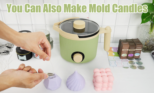 ToAuto 1.5L Wax Melter: Your Reliable Partner for Small Batch Candle Making