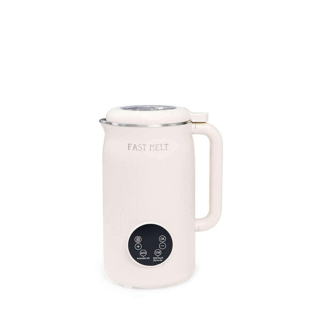 ToAuto 1.2L Electric Wax Melter - front view with compact hands-free stirring design