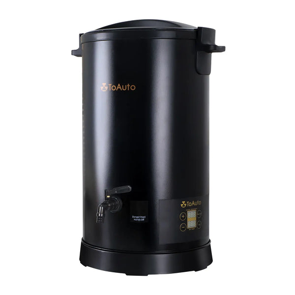 ToAuto 20LB 10L Digital Wax Melter - front view with precision dual digital thermostat display