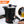 Black waxMelter with a hand pouring liquid into a container, surrounded by text and graphics.