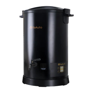 ToAuto 30LB 15L Digital Wax Melter - front view with dual digital display for commercial use