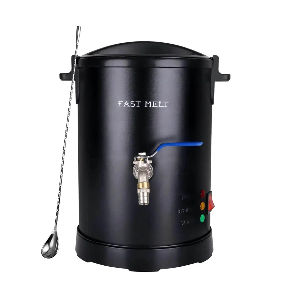 ToAuto FAST MELT 3L Soap Base Melter - front view with one-touch auto melt and no-clog spout