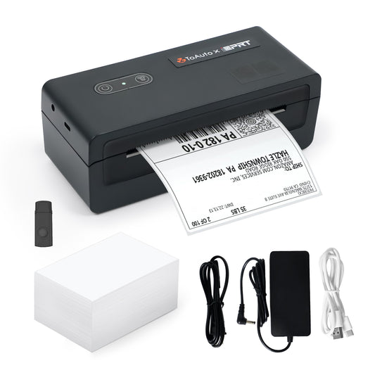 TOAUTO Portable Thermal Label Printer