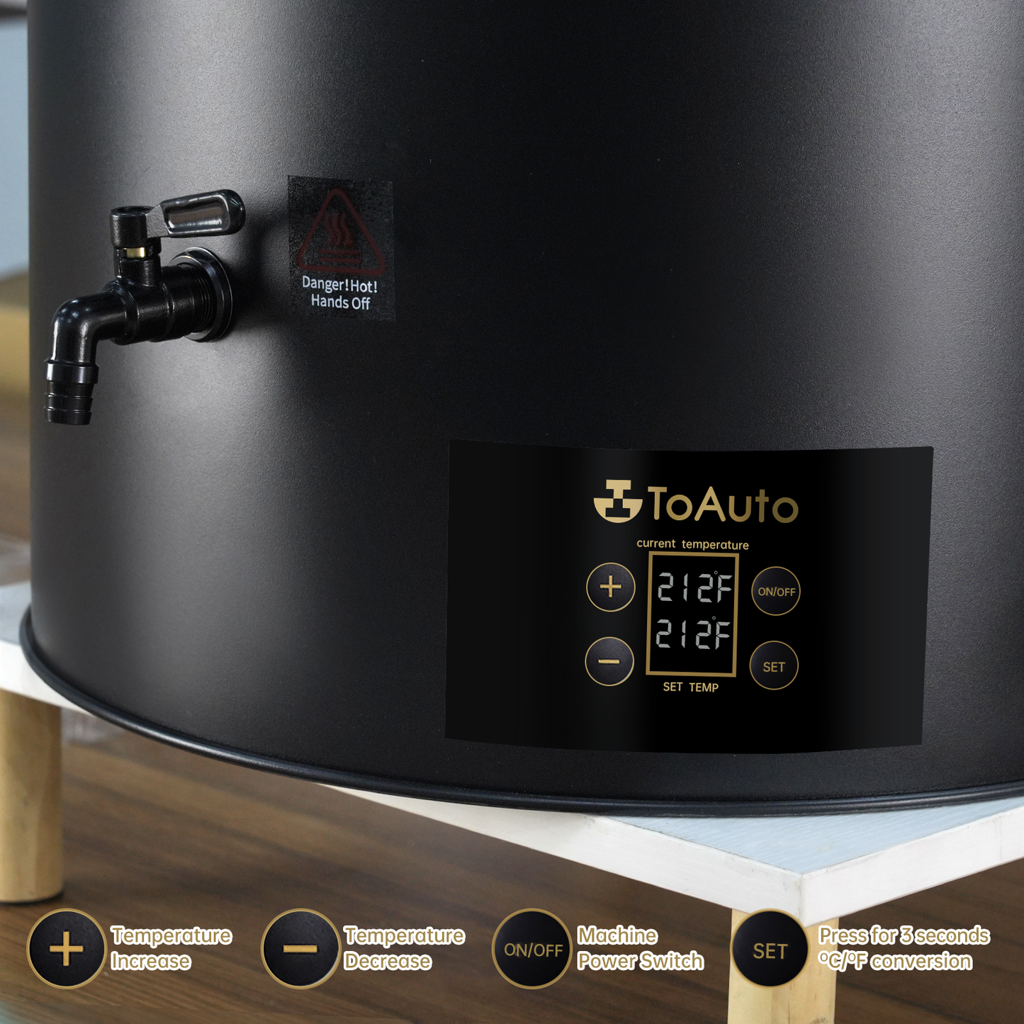 ToAuto 66LB(30L) Wax Melter for Candles
