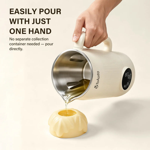 ToAuto 1.2L Wax Melter for DIY Beginners Compact Small-Batch Melting