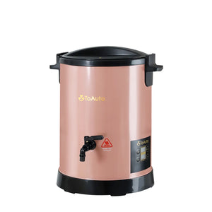ToAuto 12LB 6L Pink Wax Melter - front view stylish pink design with digital thermostat