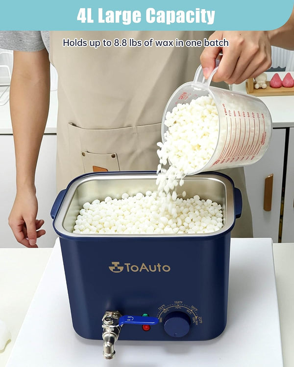 ToAuto 8Lbs Electric Wax Melter for Candle Making