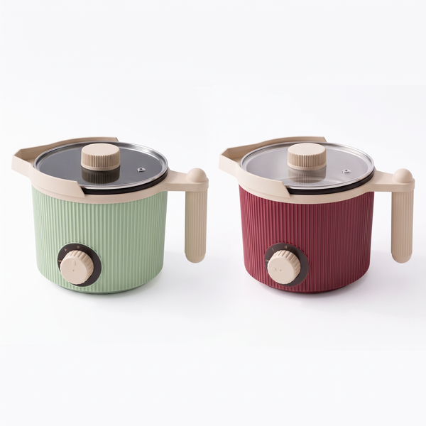ToAuto 1.5L Wax Melter Green & Burgundy Duo