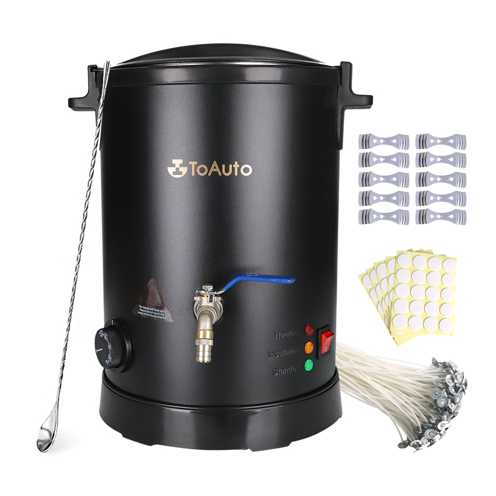 ToAuto 16LBS Wax Melter | High-Capacity, Quick Melt for Professional Candle Making