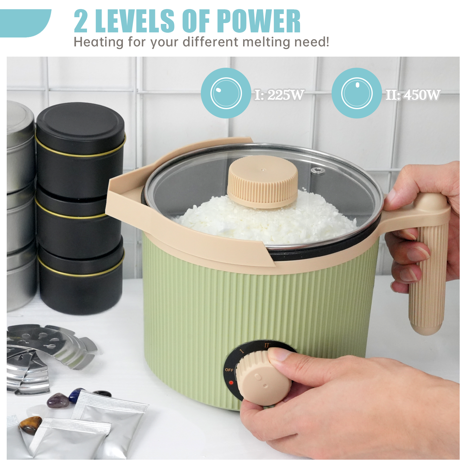 toauto wax melter candle